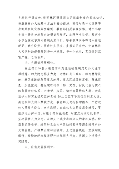 森林防火部署会议讲话稿【精选8篇】.docx