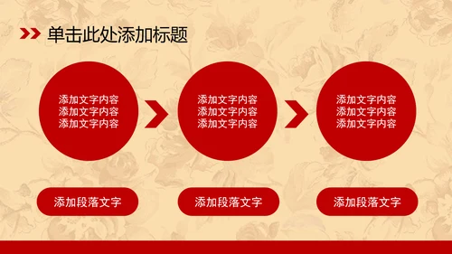 古典大气床上用品ppt动态模板