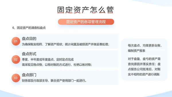 财务部企业固定资产管理培训PPT模板