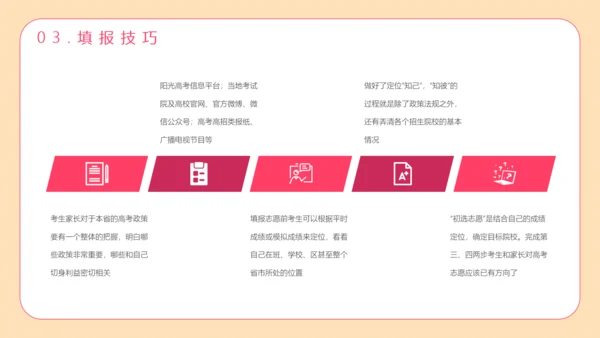 高考志愿填报PPT模板