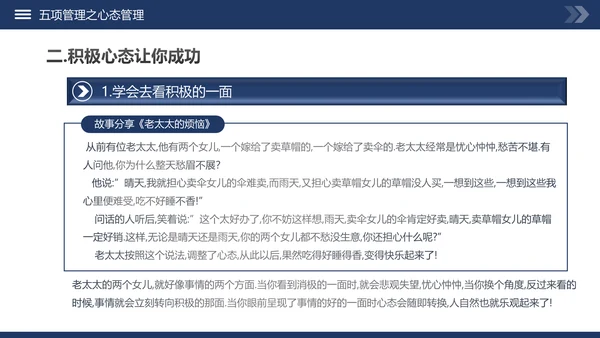 高绩效管理五项管理PPT模板