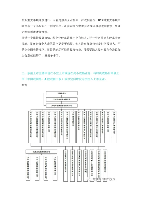 公司股权结构顶层设计专业方案案例.docx