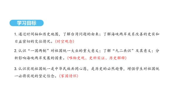 第14课 海峡两岸的交往  课件 2024-2025学年统编版八年级历史下册