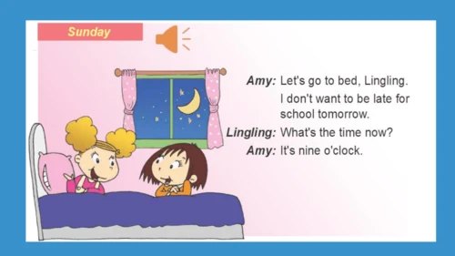 Module 8 Unit 1  What time does your school start?