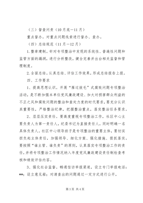 腐败问题专项整治工作方案 (2).docx