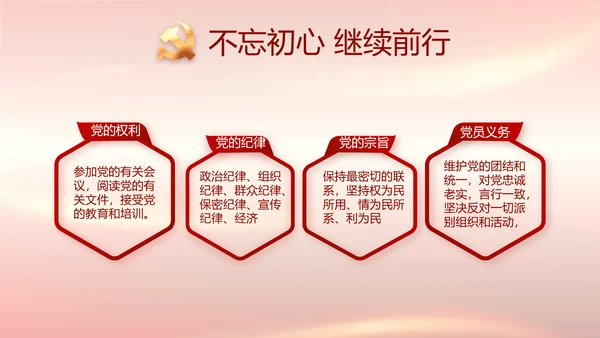 建党100周年大会七一讲话ppt党课