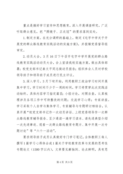 群众路线教育会议方案 (3).docx