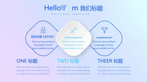 化学教学设计工作汇报动态PPT