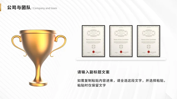 企业介绍宣传手册PPT模板