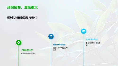 环保科学与我们