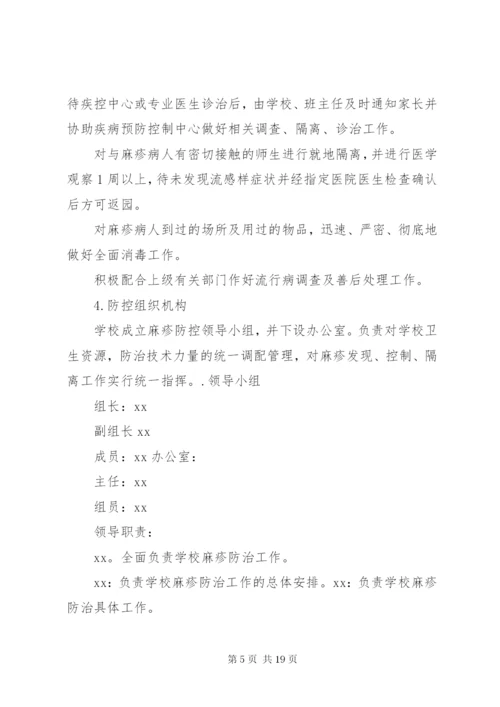 中学麻疹防控工作方案.docx