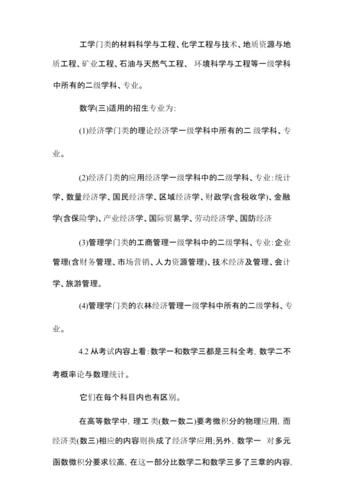 考研公共科目基本常识.docx
