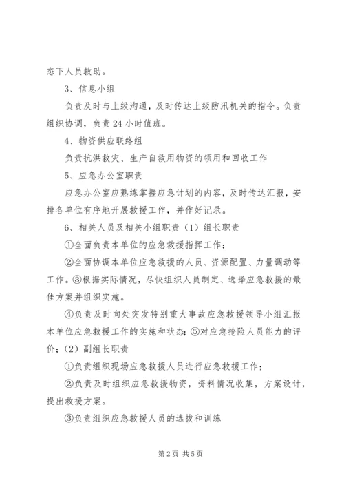 防洪防汛应急方案 (5).docx