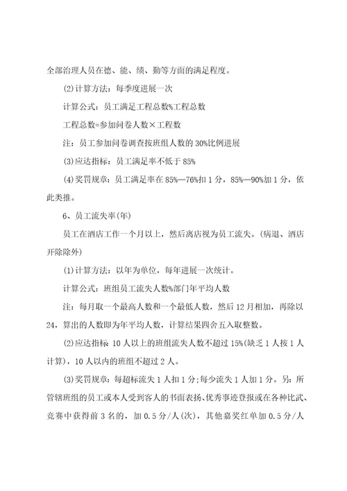 关于公司绩效考核方案