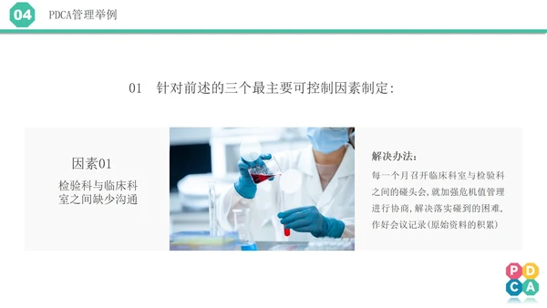 微立体pdca医院护理培训案例分析汇报PPT模板