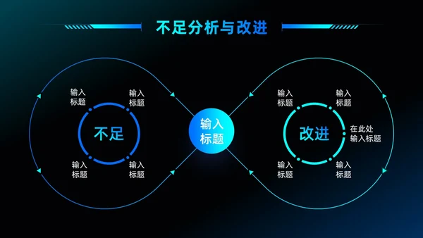 树叶灯泡科技风工作总结PPT模板