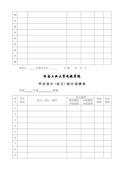 【精编】成教学院毕业设计（论文）相关表格1).docx