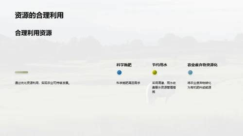 简约风农林牧渔总结汇报PPT模板