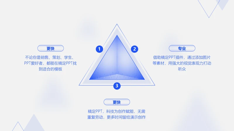 简约风白色PPT流程页