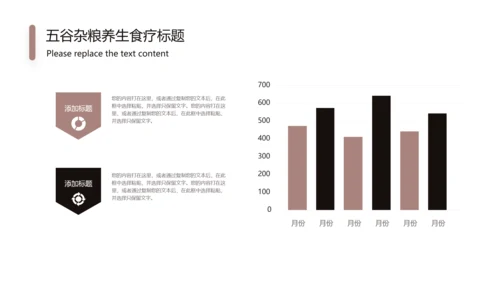 传统五谷杂粮养生食疗农产品介绍PPT模板