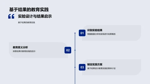 教育实验开题报告PPT模板