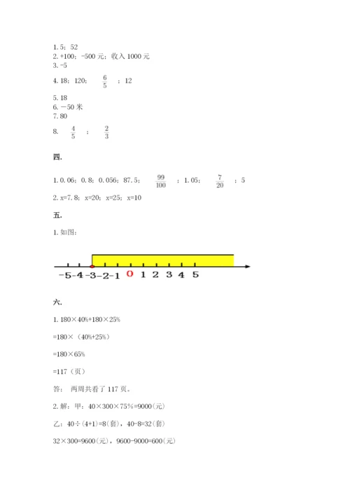 杭州文澜中学小升初数学试卷（突破训练）.docx