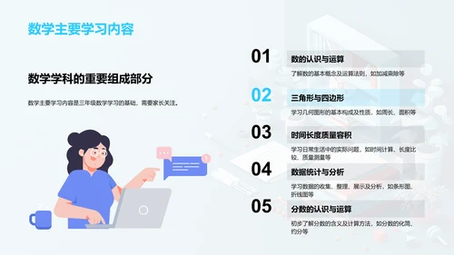 三年级数学教学策略PPT模板