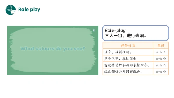 Unit 5 The colourful world Part A Let's talk（优课）课件