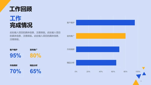 蓝色扁平简约教育培训企业通用复工PPT