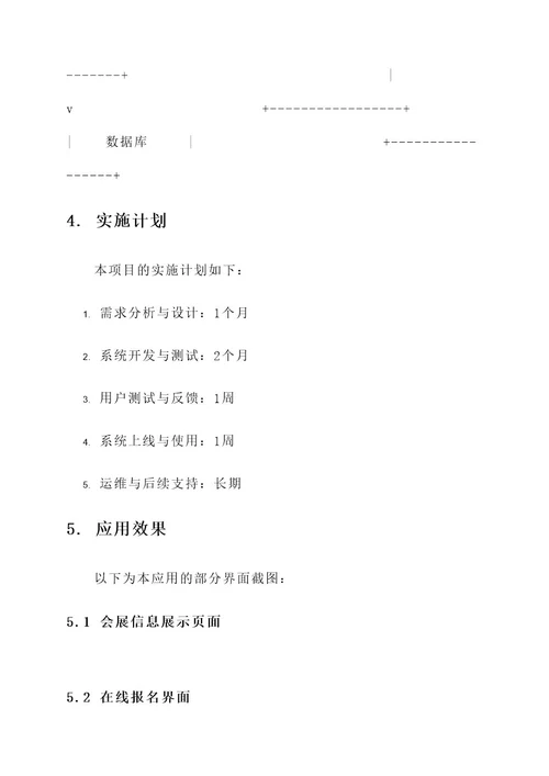 会展管理信息的应用方案