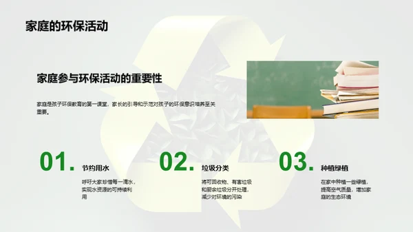 环保教育，绿色行动