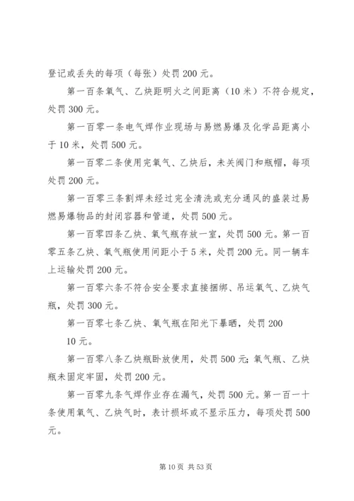 公司安全奖惩规定(草).docx