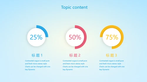 蓝色卡通在线教育教学动态PPT模板