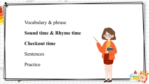 Unit 6 What time is it Sound time &Rhyme time & Ch