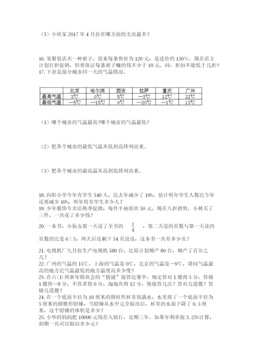 六年级小升初数学应用题50道精品【典优】.docx