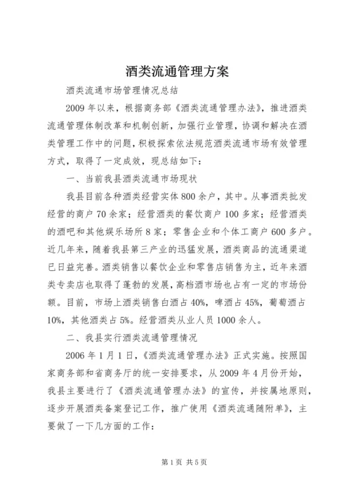 酒类流通管理方案 (3).docx