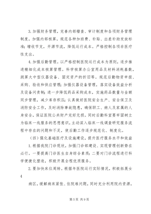 篇一：XX年医院工作计划 (7).docx