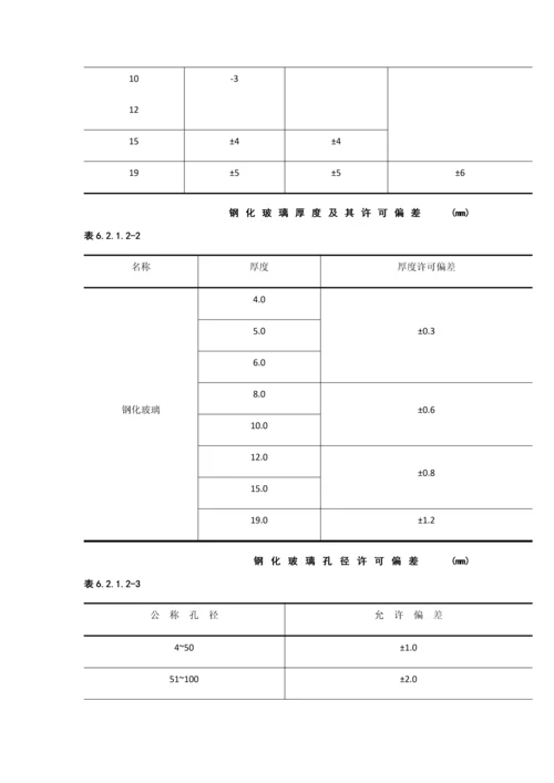 玻璃隔断墙综合标准施工基础工艺基础标准.docx