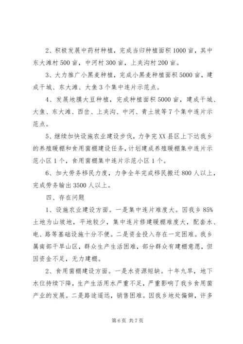 省级重点示范镇进进展情况汇报 (4).docx