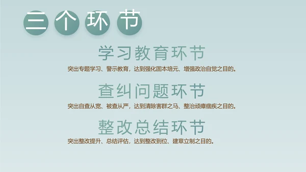 蓝色中国风党建党风廉政纪检监察动态PPT