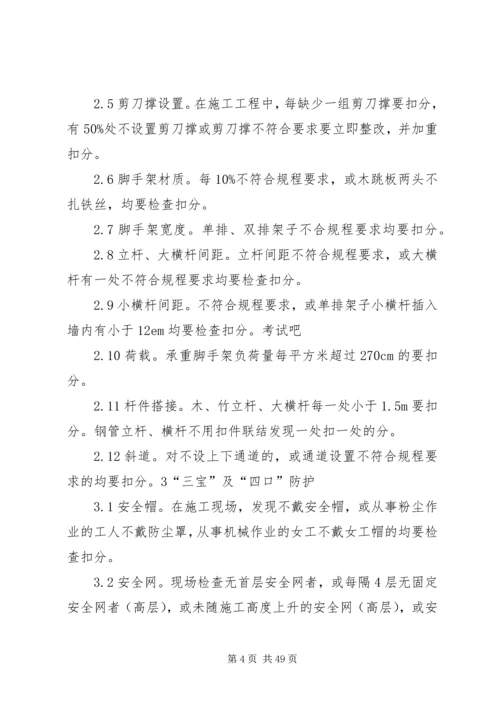 建筑工地安全检查内容.docx