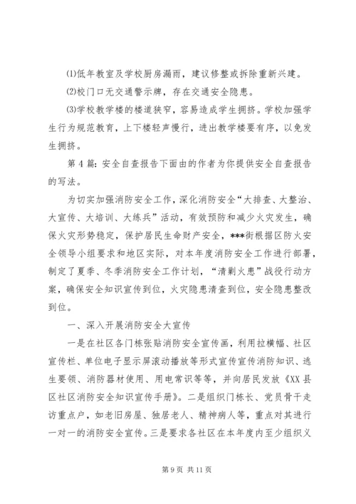 安全自查报告（共5篇） (4).docx