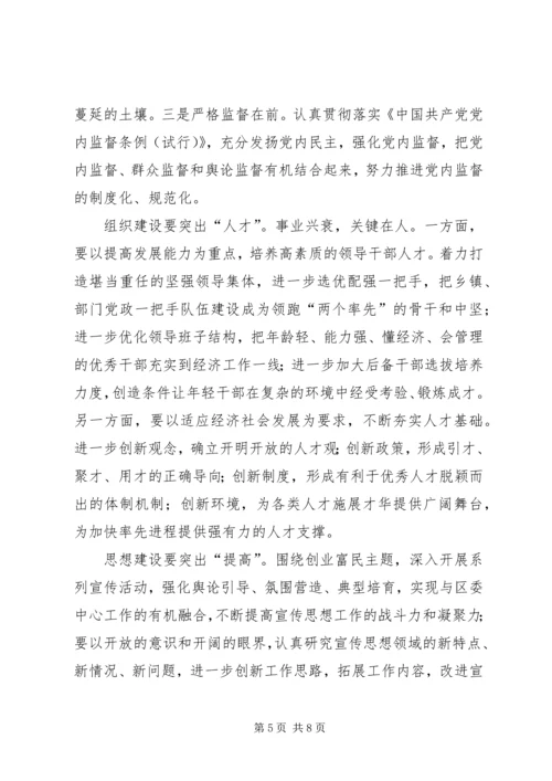 区党建工作会议上的讲话.docx