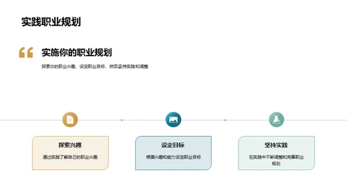 高中生涯规划之道