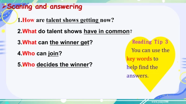 Unit4 What's the best movie theater SectionB阅读课课件＋