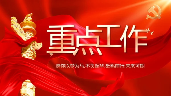 党支部党员大会工作总结汇报计划动态PPT