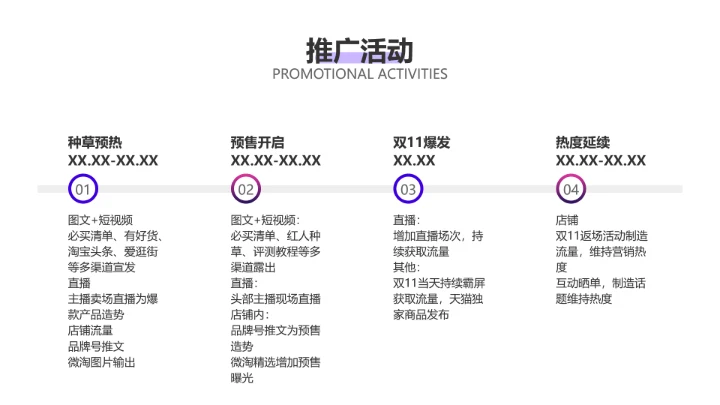 简约风炫彩电商活动营销策划