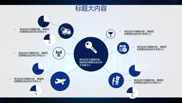 创意科技感智能城市建设动态PPT