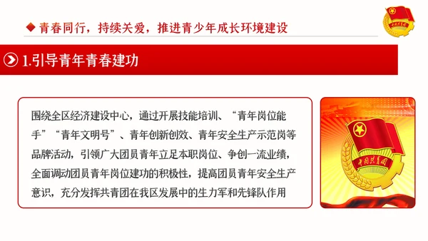 新时代新使命共青团在行动团课PPT模板