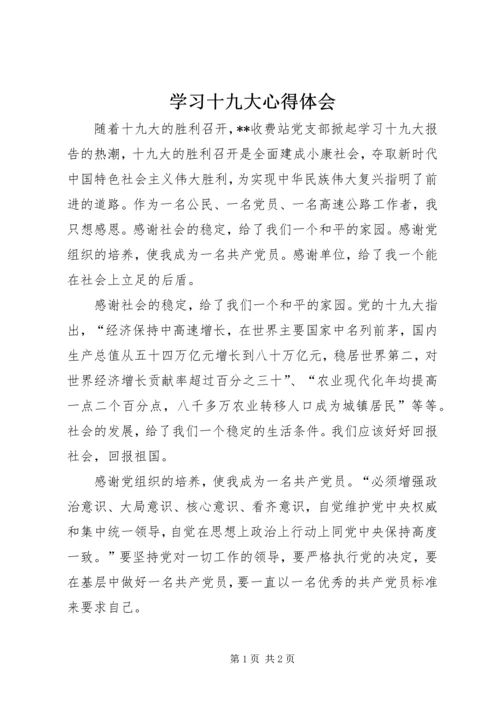 学习十九大心得体会 (26).docx